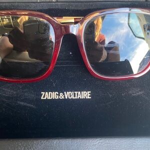 Zadig & Voltaire Red Sunglasses